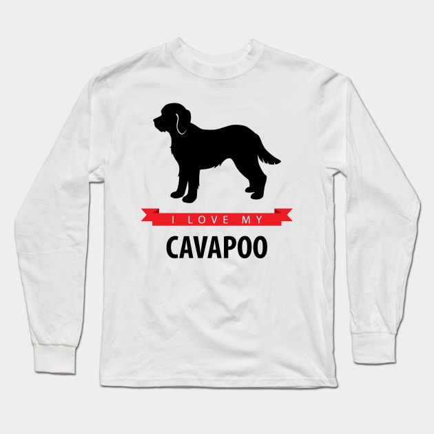 I Love My Cavapoo Long Sleeve T-Shirt by millersye